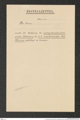 k.k. naturhistorisches Hofmuseum, Intendanzakten 1885-1896 (Hauer), Aktenzahl Z.37/1891, Seite 2